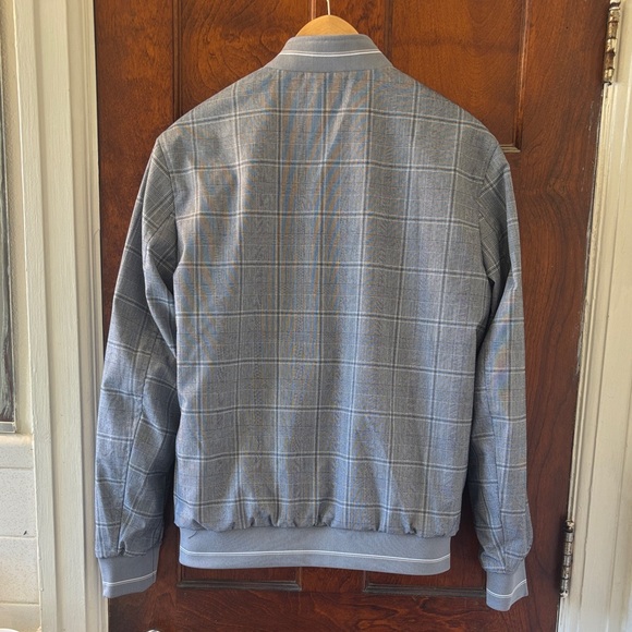 NWT Authentic American Heritage Men’s Small Reversible Bomber Jacket in Cement - Picture 10 of 16